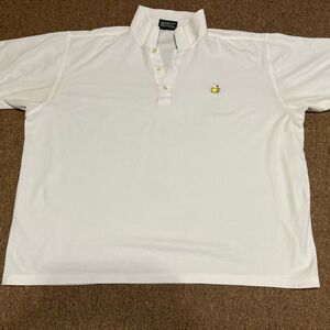 The Masters Golf White Jersey Tournament Golf Shirt size 3XL shirt golf shirt